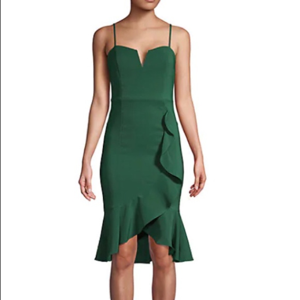 Laundry by Shelli Segal Emerald Dress Size 6